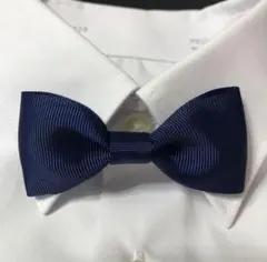 【463】蝶ネクタイ ネイビー 紺 発表会 卒園式 入園式　入学式　キッズ