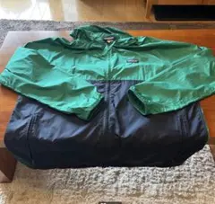 Patagonia ナイロンジャケット グリーン ネイビー XLのサムネイル