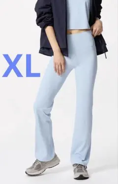 【完売・新品タグ付】エアリズムソフトリブフレアレギンス　XL