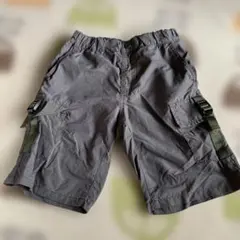 GU カーゴハーフパンツ グレー 120cm