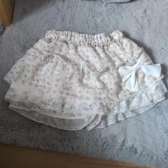 花柄フリルスカート風ショートパンツ 130サイズ