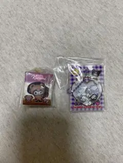 クロミちゃん　シャカシャカフレークシール風チャーム　ミニチュアパッケージチャーム