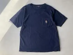 BEAMS HEART メンズ Tシャツ M ネイビー 　ワンポイント