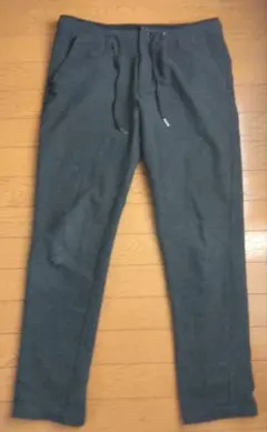 ダークグレー イージーパンツ