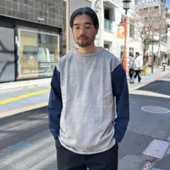 【新品】ナイジェル・ケーボン "7.8oz"ベースボールシャツ定価15,400円のサムネイル