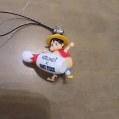 ルフィ ROUND1 x ONE PIECE ストラップ