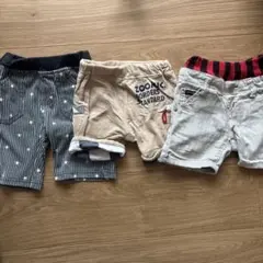 【3点セット】ボトムス ショートパンツ 90cm
