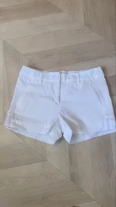 adidas AEROREADY ホワイトショートパンツ