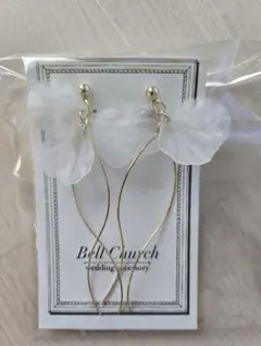 ウェディングピアス　イヤリング加工(ネジ式)