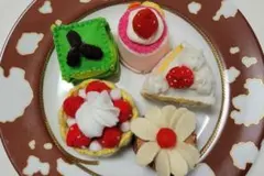 フェルトケーキ5個セット
