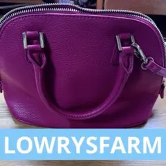 【年始SALE】LOWRYSFARM ピンクカバン