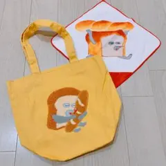 パンどろぼう トートバッグ＆ループ付きタオルセット