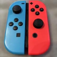 【美品純正完動品】Nintendo Switch ジョイコン 青と赤②