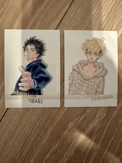原画展限定⭐︎東京リベンジャーズ パシャこれ 2枚セット 花垣武道 松野千冬