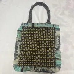 ☆美品BINDU パターン入りトートバッグのサムネイル