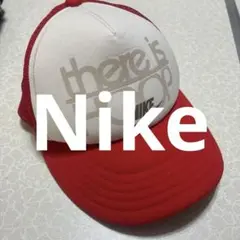 ヴィンテージNike ナイキ　メッシュ　キャップ　赤のサムネイル