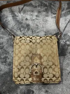 Coach モノグラムショルダーバッグ 2点セット