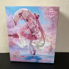 【新品未開封】桜ミク AMP+ フィギュア 桜ドレスver.