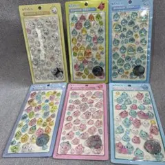 BONBON DROP しずくちゃんキャラクターシール 6パックセット