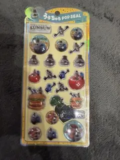 【新品・正規品】スンスン（黄）　うるちゅるポップシール