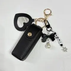 チャーム付 リップケース キーホルダー SnowMan 目黒蓮　推し活 メンカラ