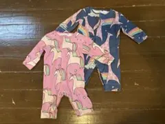 Next baby ロンパース カバーオール ユニコーン 50 60cm 3m