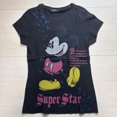 ￼カリフォルニアディズニーランド　 ミッキーマウス 半袖Tシャツ ブラック