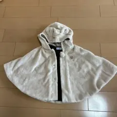 ミキハウス くまさん　ポンチョ