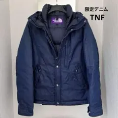 TNFパープルレーベル限定モデル デニムマウンテンショートダウン☆デッドストック