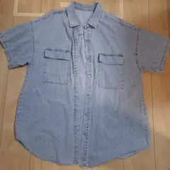 reca デニムシャツ 半袖 M、Lサイズ(美品)のサムネイル
