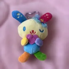 ウサハナ ハート カラビナ付きマスコット 「サンリオキャラクターズ」