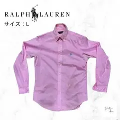 90s ラルフローレン CLASSIC FIT BDシャツ S