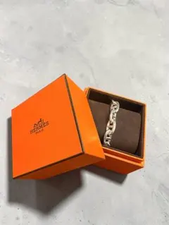 HERMES エルメス カシオペア ブレスレット ヴィンテージ 7コマ 925 