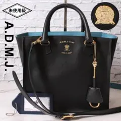 【最終値下げ】　コラボバッグ　ear A.D.M.J. 牛革 2way コラボバッグ ear PAPILLONNER A.D.M.J. 牛革 2way - メルカリ