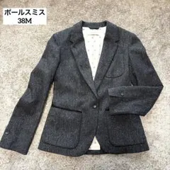 美品Paul Smith テーラードジャケット ダークグレー　Mサイズ