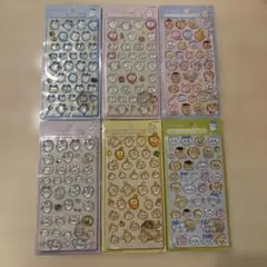 ちいかわ　ボンボンドロップシール　6枚セット