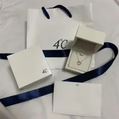 4℃ オープンハート ネックレス お値引き！