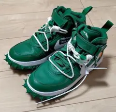 Nike Off-White Air グリーン 25.5