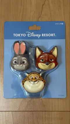 東京ディズニーリゾート ズートピア クリップ 3個セットのサムネイル
