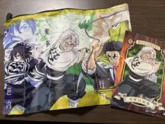 鬼滅の刃　無限城　ポーチ　ミニクリアファイル　不死川実弥