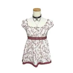 L'EST ROSE レストローズ 花柄 ペイズリー レース y2kのサムネイル