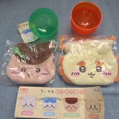 ちいかわ おかお巾着①　シーサー　くりまんじゅう　2個セット