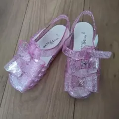 betty kids ピンク サンダル 17.0