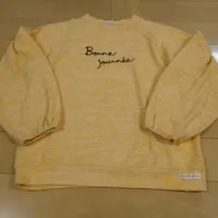 trois lapins トレーナー 150サイズ イエロー