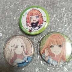 ローソン　学園アイドルマスター グリッター缶バッジ 他