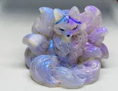 希望の未来へ導く 白狐の小物入れオルゴナイト 希望の未来へ導く 白狐の小物入れオルゴナイト - メルカリ