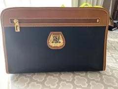 LANCEL クラッチバッグ 本革