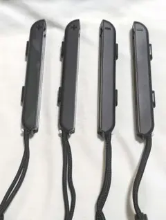 Switch Joy-Con 純正 ストラップ 4個セット ブラック