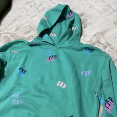 【GAP✨】ギャップ　グリーン パーカー USA レディース　キッズ
