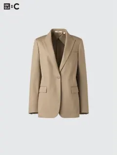 UNIQLO C テーラードジャケット ベージュ Sのサムネイル